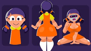 Sprunki OC Squid Game Doll | Incredibox Sprunki Animation