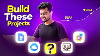 5 CRAZY Project ideas to build in 2025 to get Hired 🚀 | Get that Unfair Advantage in Interviews 🤫