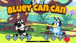 FNF Bluey Can Can, But Hack