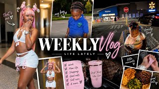WEEKLY VLOG | Zi Back Home + Hosting!.🥳