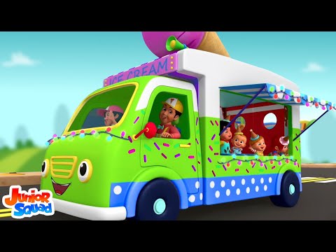 Wheels On The Ice Cream Truck, आइसक्रीम ट्रक, Ice Cream Song, Hindi Nursery Rhymes and Kids Songs