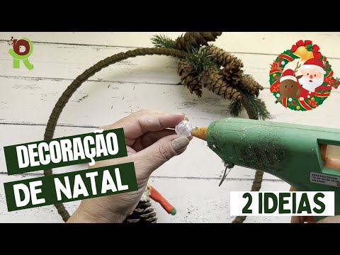 2 IDEIAS de Decoração de Natal Fácil e Linda | 2 Easy And Beautiful Christmas Decoration Ideas