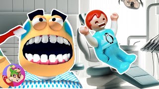 DİŞÇİDE!🦷 Emma dişçinin muayenehanesinden kaçabilecek mi?!😁 Playmobil Aile Kuşu | Roblox Obby