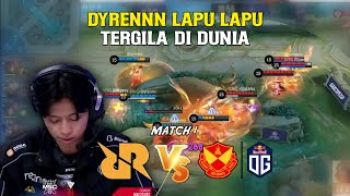 DYREN BENER" PENGONTROL SRG! RRQ VS SRG EWC MATCH 1