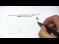 Understanding Multiplicative Inverses and Reciprocals