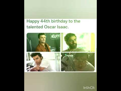 Happy 44th birthday to the talented Oscar Isaac.