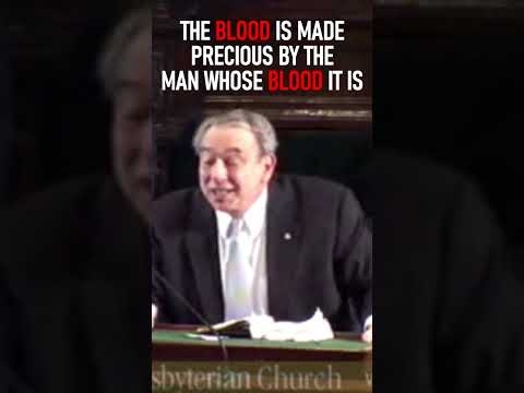 The Blood Is Made Precious By Ihe Man Whose Blood It Is - Dr. R. C. Sproul Sermon #shorts #Jesus