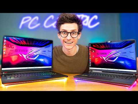 Asus ROG Strix G16 vs ROG Scar 18! (2025) 🎮 RTX 5070 Laptop vs RTX 5090 Laptop! | AD