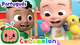 O novo amiguinho do Cody e do JJ 🐥 CoComelon | Músicas Infantis e Desenhos Animados em Português