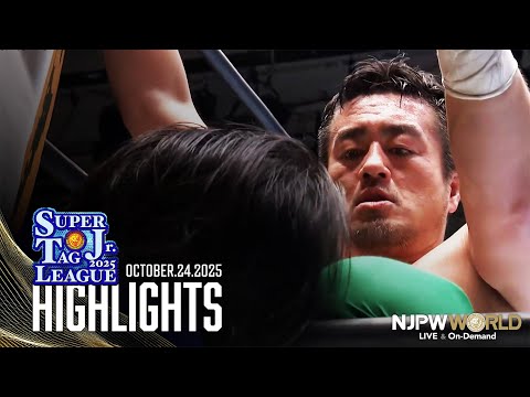 【ハイライト】#njsjtl 2025年10月24日 | SUPER Jr. TAG LEAGUE 2025  HIGH...