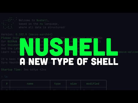 NuShell is Like PowerShell, But Better