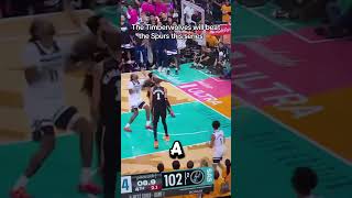 The Timberwolves will win