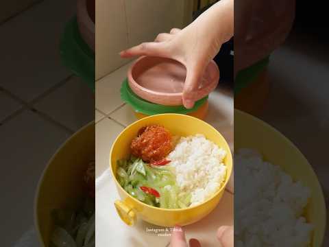 Bekal sederhana lagii 🤤✨ #bekalsekolah #bekal #lunchideas #lunchbox #lunchboxrecipe #cooking #food