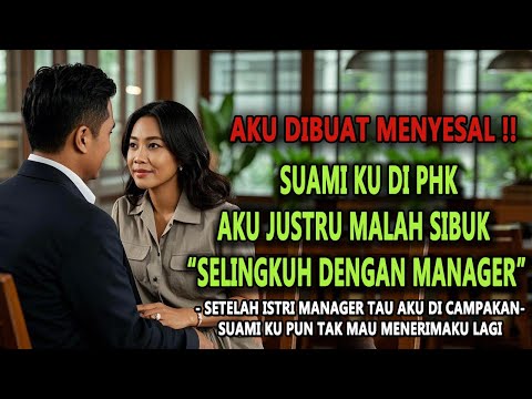 SUAMI KU DI PHK AKU JUSTRU ASIK SELINGKUH DENGAN MANAGER#novelromantis #drama