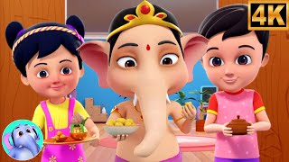 Ganapati Bappa Morya Song, गणपति बप्पा मोरया, Ek Mota Hathi + Nursery Poems and Kids Rhymes