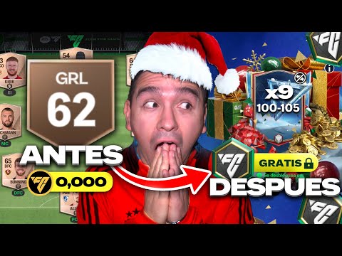 🎁 REGALE FC POINTS , GEMAS Y RACHA DE NAVIDAD A SUSCRIPTORES !!! MEJORANDO CUENTAS EN FC MOBILE !!!