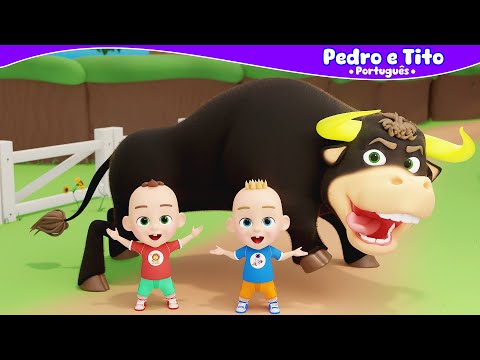 Boi da Cara Preta Chorão! - Pedro e Tito | Vídeo Infantil | Português