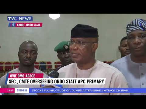 Ondo 2024: Ovie Omo-Agege Assures Of  Credible APC Governorship Primary
