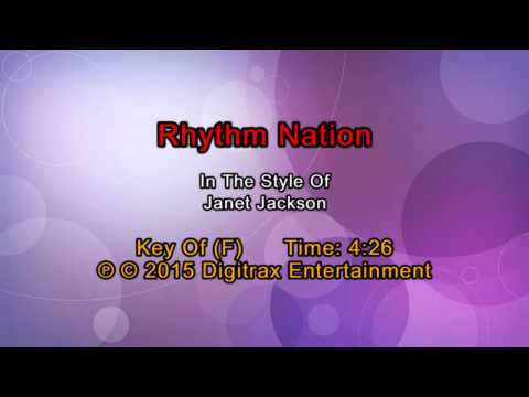 Janet Jackson – Rhythm Nation (Backing Track)