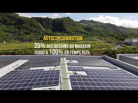 Installation d'une centrale photovoltaïque en autoconsommation au
E.Leclerc Les Terrass