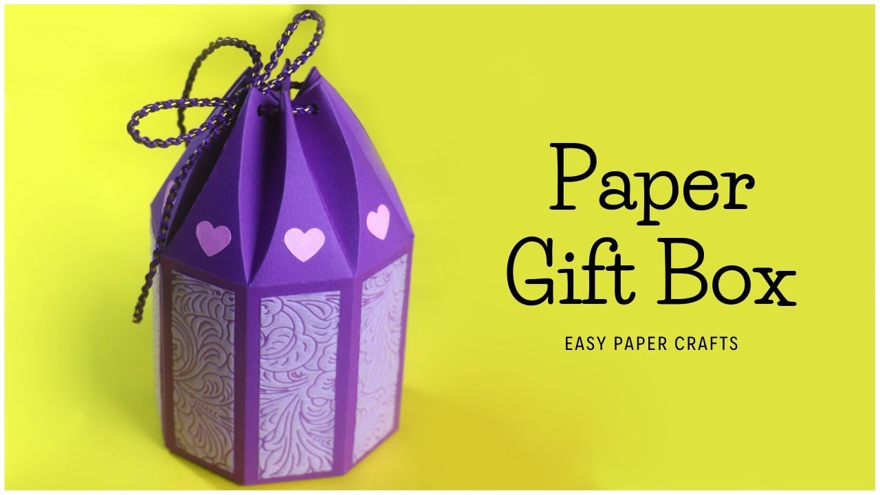 Paper Gift Box | How to make Gift Box?