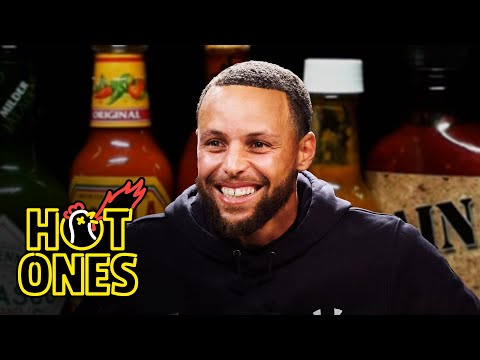 Stephen Curry Is On Fire While Eating Spicy Wings | Hot Ones