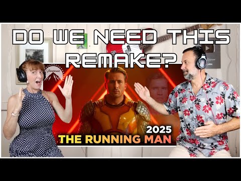 KAPOWTASTIC! THE RUNNING MAN TRAILER Review with Mike & Ginger