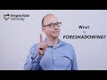 Understanding Foreshadowing in Literature