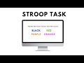 Understanding the Stroop Effect
