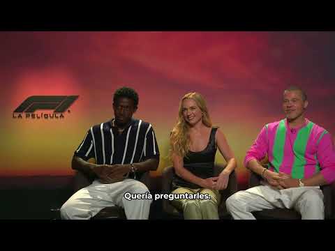 Entrevista a Brad Pitt, Kerry Condon y Damson Idris | F1 | Cinemex