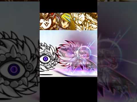 猫の動画サムネイル - [냥코대전쟁] 미니 화이트 사이클론 vs 울슈레 #냥코대전쟁 #battlecats #にゃんこ大戦争