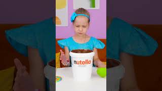 Why doesn't a girl get Nutella on anything?😇