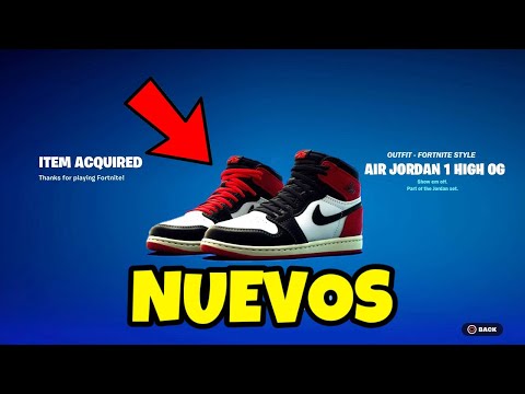 *NUEVO* COMO CONSEGUIR LAS ZAPATILLAS AIR JORDAN EN FORTNITE? CUANDO SALEN LAS ZAPATILLAS?