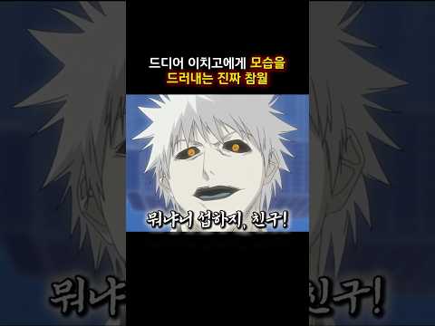 드디어 이치고에게 모습을 드러내는 진짜 참월 #블리치 #bleach