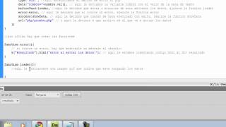 Tutorial de Ajax con jQuery part2