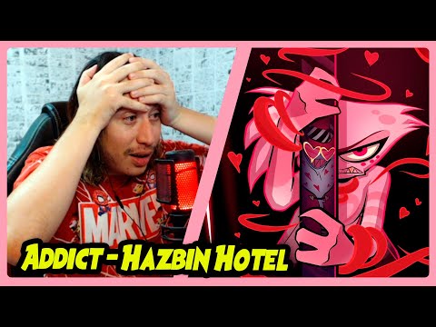 ADDICT (Music Video) - HAZBIN HOTEL [LEGENDADO PT-BR] | REACT DO MORENO