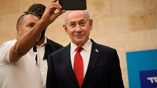 YouTube video thumbnail: Netanyahu: Iran Weakened but 'Desire' to Destroy Israel Has Not Disappeared