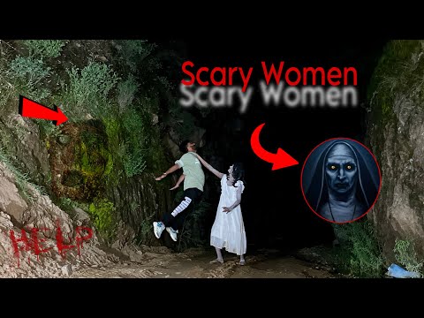 HAUNTED CAVE | Khofnak Rooh | रात12 बजे | Creepy Woman | Horror Video | Scary Women ghost 😱