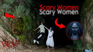 HAUNTED CAVE | Khofnak Rooh | रात12 बजे | Creepy Woman | Horror Video | Scary Women ghost 😱