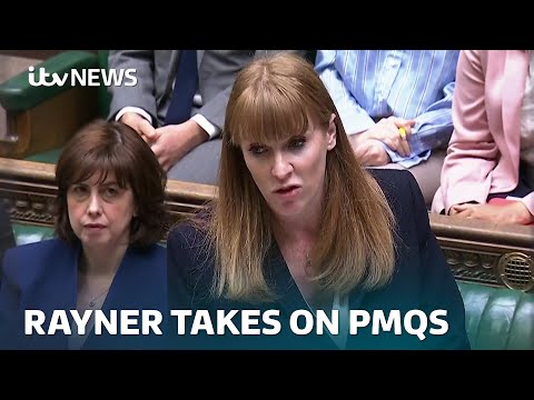 Watch as Angela Rayner leads PMQs amid government welfare rebellion | ITV News