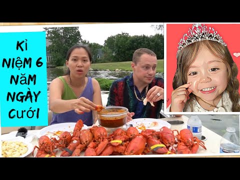 Vlog 1078 ll 10 CON TÔM HÙM CHỈ 1 TRIỆU 7 vnđ. Ăn Mừng Tưng Bừng
