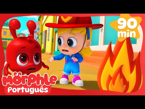 O Churrasco Pegou Fogo! – Morphle e Mila em Apuros | Morphle Em Português