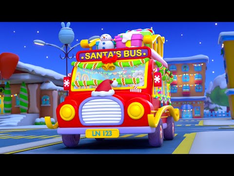 Wheels on the Christmas Bus + More Xmas Carols for Kids