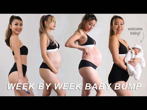 Video: PREGNANCY TRANSFORMATION 🤰 Week By Week Progress