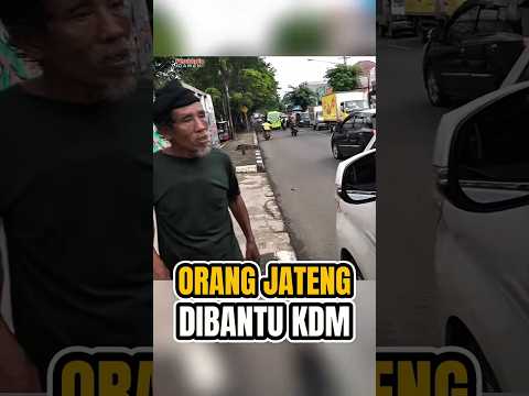 Orang Jepara di bantu KDM #kangdedymulyadi #dedimulyadi #kdm