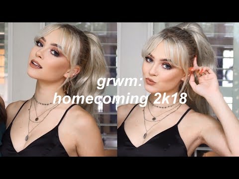 get ready with me for my senior homecoming:)