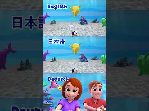 Nursery Rhymes in Multiple Languages!🎵 #shorts #songs