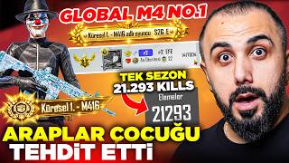 ARAPLARIN TEHDİT ETTİĞİ DÜNYA M416 1.Sİ ÇOCUK!  21.293 KILL ALMIŞ 😱 S2G'YE ALDIM - PUBG Mobile