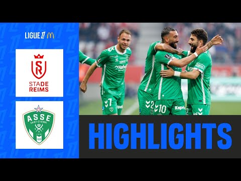Temps forts du match Reims - Saint-Etienne