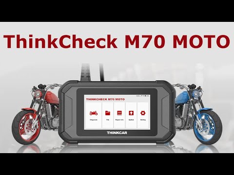 Thinkcheck M70 Moto - Короткий огляд мотосканера